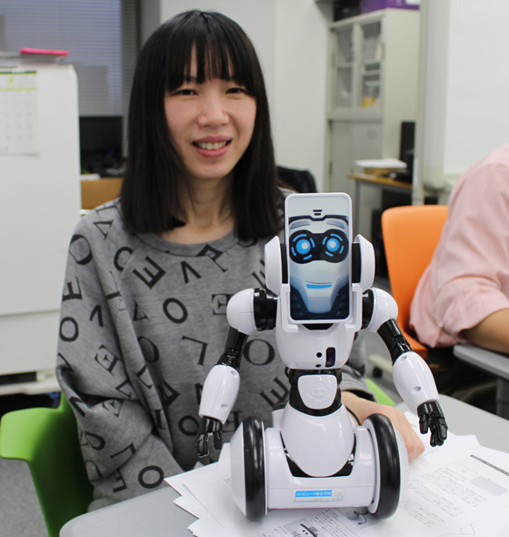 李さんが利用した小型ロボット
